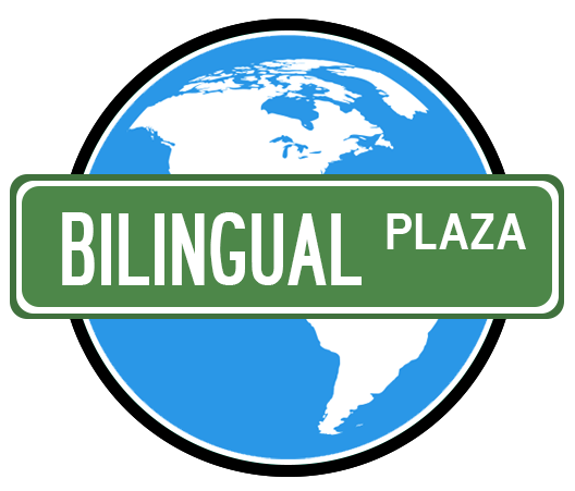 The Bilingual Plaza Logo - English and Spanish Resources for teacher
