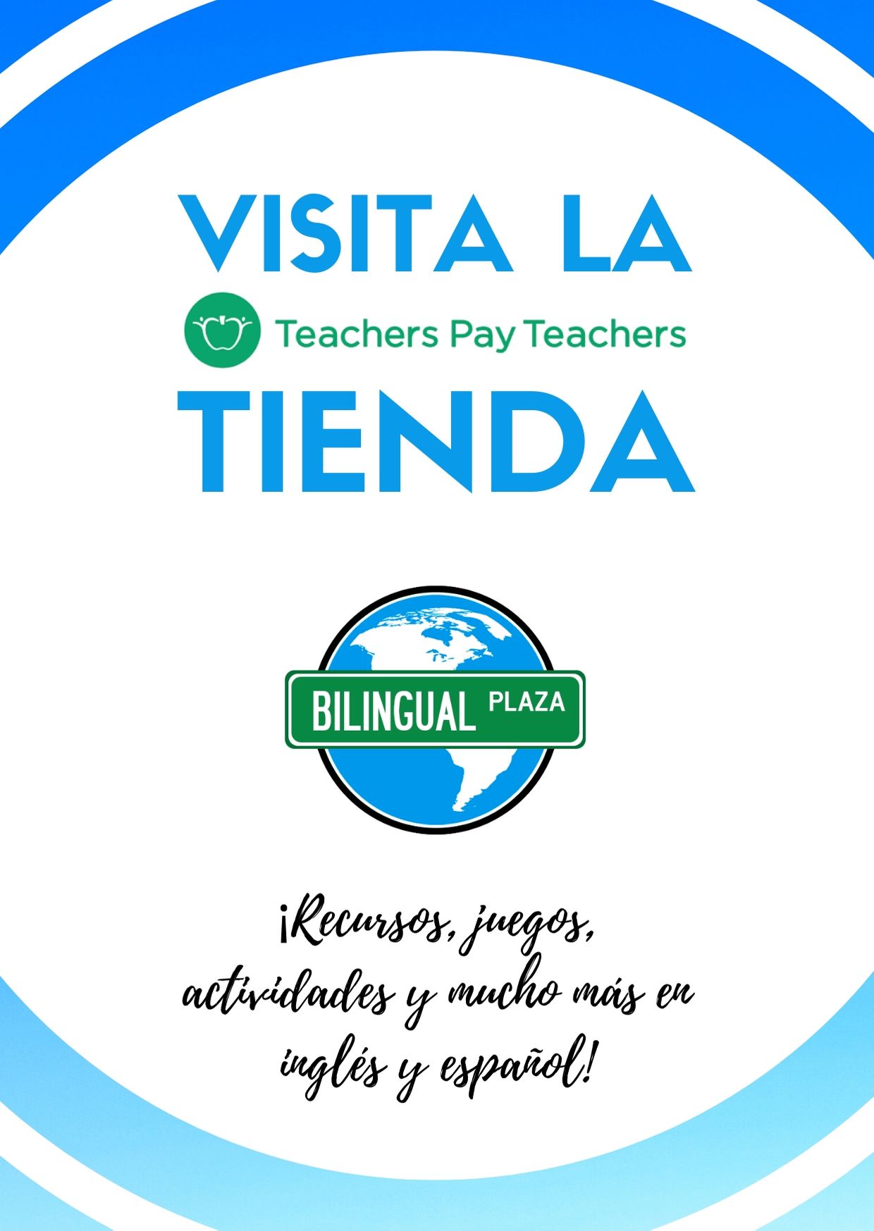 Tienda The Bilingual Plaza en Teachers Pay Teachers